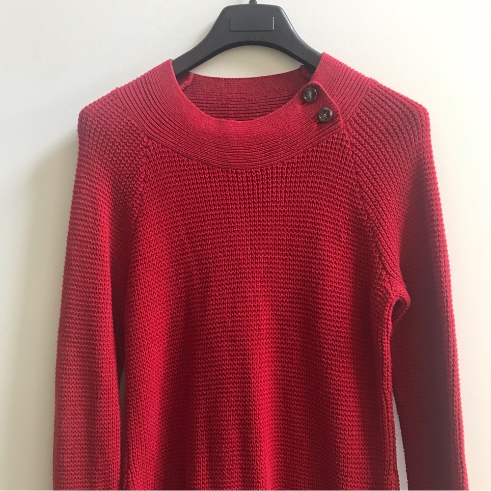 Pendleton Red Pull Over Knit Sweater Size Medium. - image 2